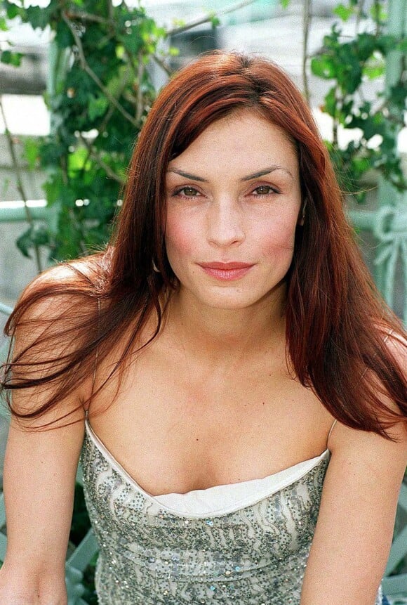 Famke Janssen à Londres en 2000.