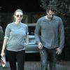 Amanda Seyfried enceinte et son fiancé Thomas Sadoski se promènent en amoureux dans les rues de Studio City, le 14 janvier 2017