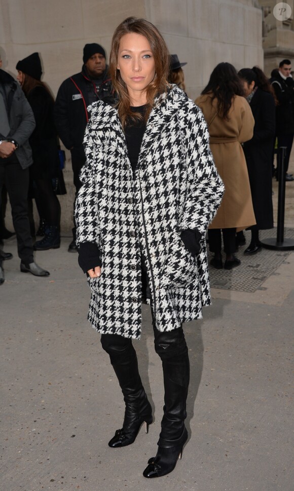 Laura Smet - Défilé de mode "Chanel", collection Haute-Couture printemps-été 2017 au Grand Palais à Paris. Le 24 janvier 2017 © CVS - Veeren / Bestimage
