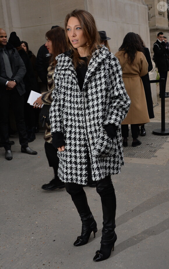 Laura Smet - Défilé de mode "Chanel", collection Haute-Couture printemps-été 2017 au Grand Palais à Paris. Le 24 janvier 2017 © CVS - Veeren / Bestimage