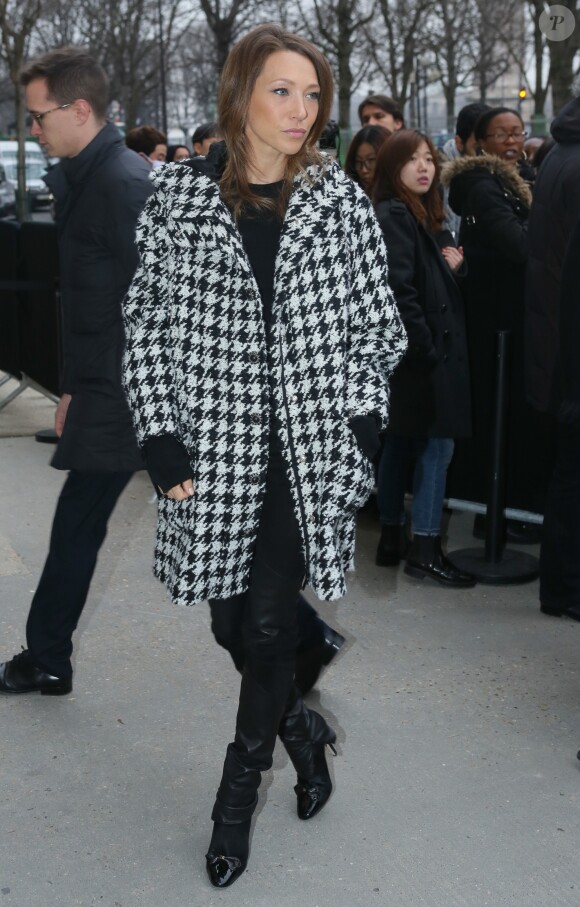 Laura Smet - Défilé de mode "Chanel", collection Haute-Couture printemps-été 2017 au Grand Palais à Paris. Le 24 janvier 2017 © CVS - Veeren / Bestimage