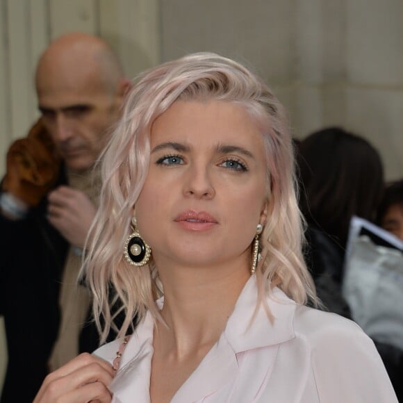 Cécile Cassel - Défilé de mode "Chanel", collection Haute-Couture printemps-été 2017 au Grand Palais à Paris. Le 24 janvier 2017 © CVS - Veeren / Bestimage