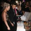 Perrie Edwards, Zayn Malik a l'after party du film "One Direction : This Is Us" a Londres, le 20 aout 2013.