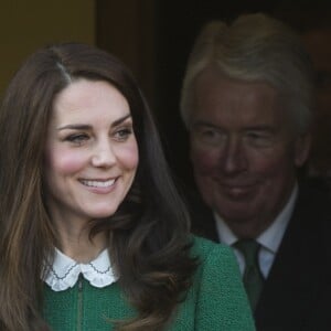 La duchesse Catherine de Cambridge visitait le 24 janvier 2017, en sa qualité de marraine d'East Anglia's Children Hospices (EACH), un hôpital pour enfants du Norfolk, à Quidenham.