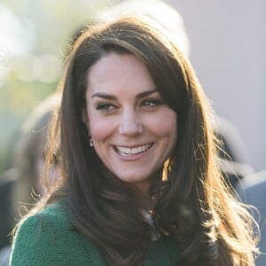 La duchesse Catherine de Cambridge visitait le 24 janvier 2017, en sa qualité de marraine d'East Anglia's Children Hospices (EACH), un hôpital pour enfants du Norfolk, à Quidenham.