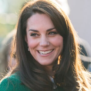 La duchesse Catherine de Cambridge visitait le 24 janvier 2017, en sa qualité de marraine d'East Anglia's Children Hospices (EACH), un hôpital pour enfants du Norfolk, à Quidenham.