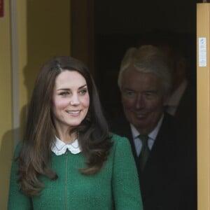 La duchesse Catherine de Cambridge visitait le 24 janvier 2017, en sa qualité de marraine d'East Anglia's Children Hospices (EACH), un hôpital pour enfants du Norfolk, à Quidenham.