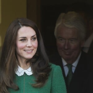 La duchesse Catherine de Cambridge visitait le 24 janvier 2017, en sa qualité de marraine d'East Anglia's Children Hospices (EACH), un hôpital pour enfants du Norfolk, à Quidenham.