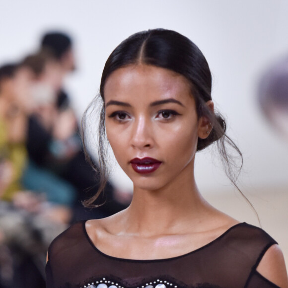 Défilé On Aura Tout Vu, collection Couture printemps-été 2017 à l'Hôtel de Ville de Paris. Le 23 janvier 2017.