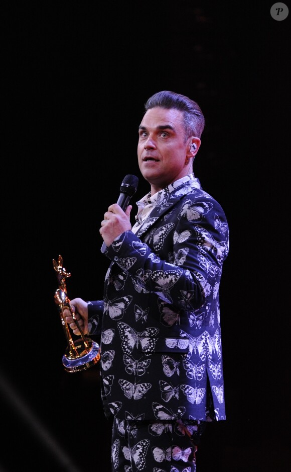 Robbie Williams - Célébrités lors de la soirée du "Bambi Awards 2016" à Berlin le 17 novembre 2016