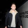 Niall Horan à la sortie du "Arts Club" à Londres, le 25 Janvier 2017.