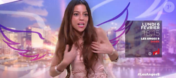 Anissa dans "Les Anges 9" de NRJ12.