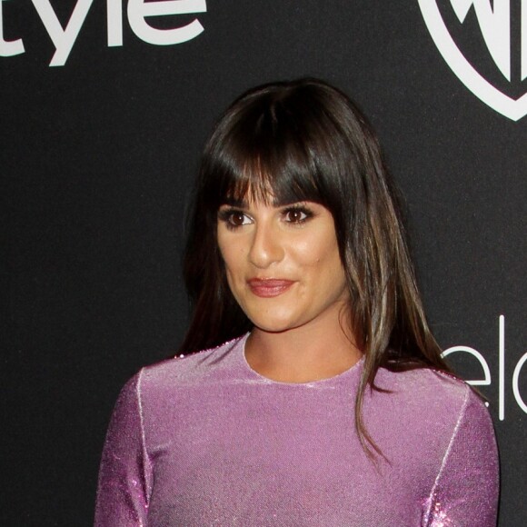 Lea Michele lors de l'after party InStyle & Warner Bros après les Golden Globes à Beverly Hills, le 8 janvier 2017. © AdMedia via ZUMA Wire/Bestimage
