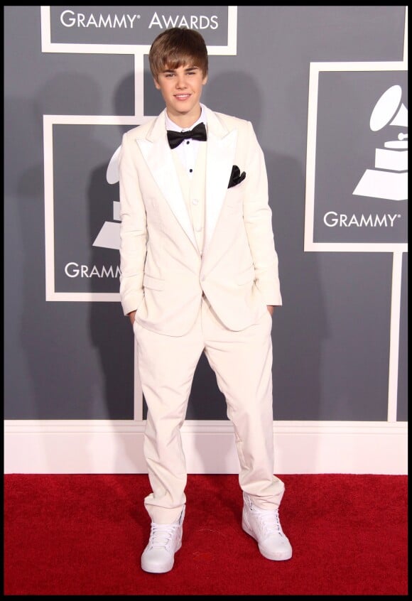 Justin Bieber - 53e cérémonie des Grammy Awards à Los Angeles, le 23 février 2011.