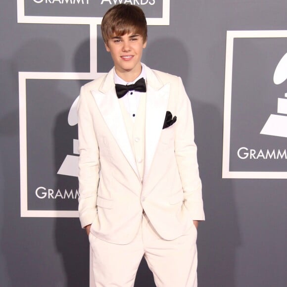 Justin Bieber - 53e cérémonie des Grammy Awards à Los Angeles, le 23 février 2011.