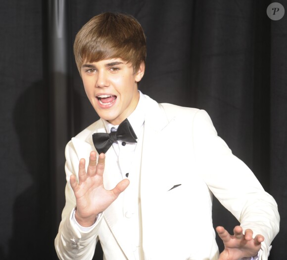 Justin Bieber - La 53ème soirée annuelle des Grammy Awards au Staples Center à Los Angeles, le 13 février 2011.