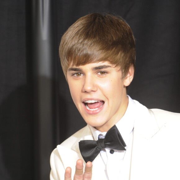Justin Bieber - La 53ème soirée annuelle des Grammy Awards au Staples Center à Los Angeles, le 13 février 2011.