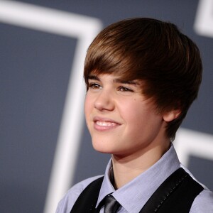 Justin Bieber à la 52e cérémonie des Grammy Awards, à Los Angeles le 31 janvier 2010.