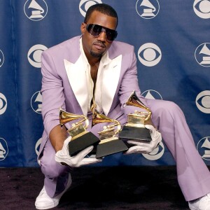 Kanye West à la 48e cérémonie des Grammy Awards le 8 février 2006.