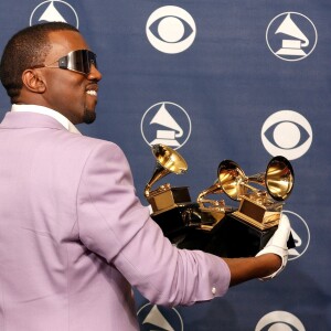 Kanye West à la 48e cérémonie des Grammy Awards le 8 février 2006.