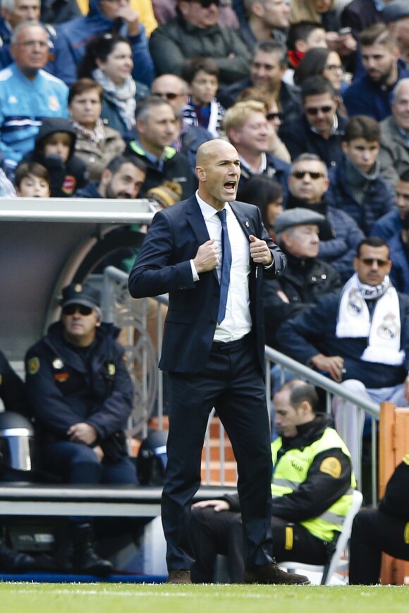 Le Real Madrid de Zinedine Zidane s'impose 3 à 0 contre Leganès à Madrid le 6 novembre 2016.