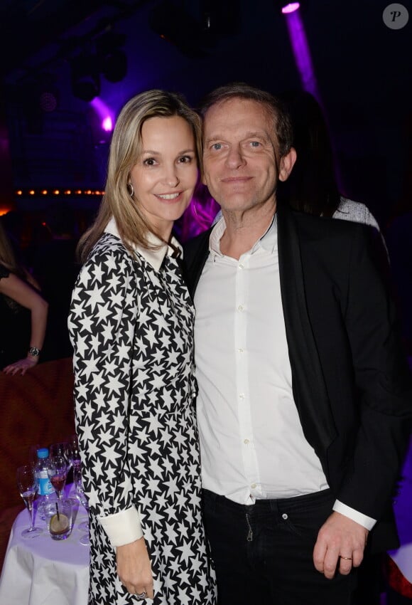 Exclusif - Frédéric Saldmann et sa femme Marie - Soirée du premier anniversaire du "Manko-Paris" à Paris le 25 janvier 2017.