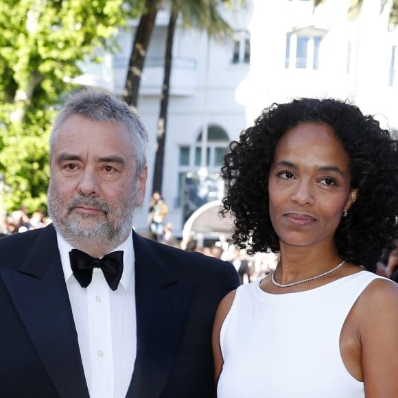 Luc Besson et sa femme Virginie Silla - Montée des marches du film "The Last Face" lors du 69e Festival International du Film de Cannes. Le 20 mai 2016. © Olivier Borde-Cyril Moreau/Bestimage