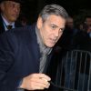 George Clooney - Les acteurs du film "Monuments Men" arrivent à l'enregistrement de l'émission "Vivement Dimanche" à Paris le 12 février 2014.