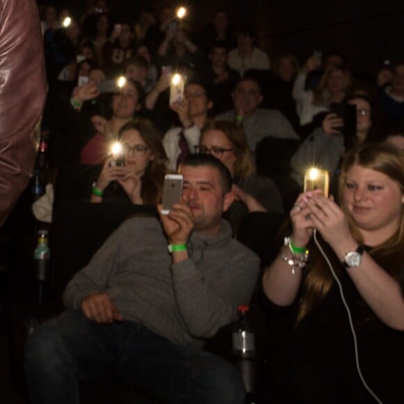 Exclusif - Kev Adams à la première du film "Amis publics" à l'UGC Toison d'Or à Bruxelles en Belgique le 18 février 2016.