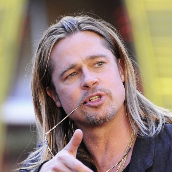 Brad Pitt à New York, le 17 Juin 2013.