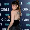 Lena Dunham lors de la première de la 6ème et dernière saison de ''Girls'' au Alice Tully Hall, Lincoln Center à New York, le 2 février 2017.