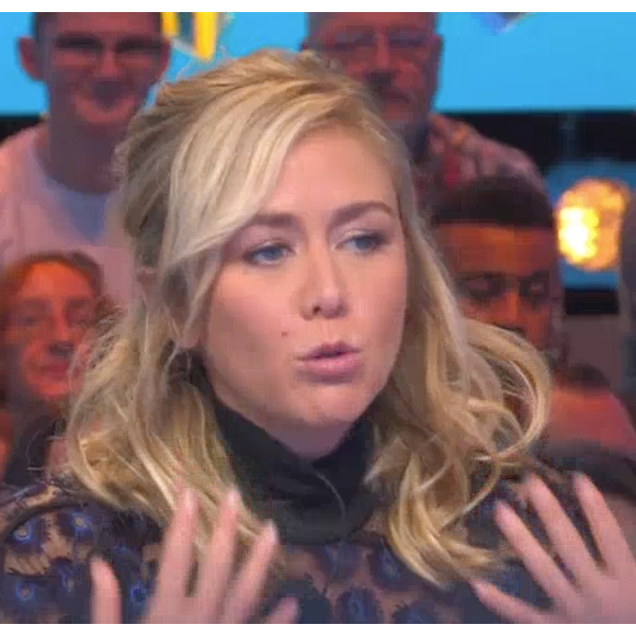 Enora Malagré s'en prend violemment à Matthieu Delormeau dans "Touche pas à mon poste" sur C8? Le 7 février 2017.