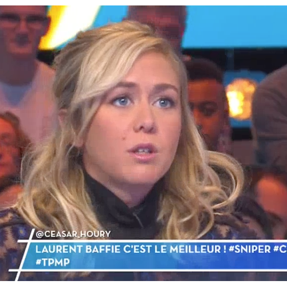 Enora Malagré s'en prend violemment à Matthieu Delormeau dans "Touche pas à mon poste" sur C8? Le 7 février 2017.