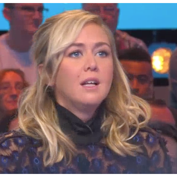 Enora Malagré s'en prend violemment à Matthieu Delormeau dans "Touche pas à mon poste" sur C8? Le 7 février 2017.