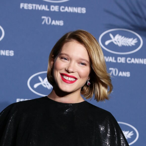 Léa Seydoux - Soirée à l'occasion des 70 ans du tout premier festival de Cannes à l'école des Beaux Arts à Paris, le 20 Septembre 2016.