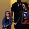 Kourtney Kardashian accompagne son fils à son cours d'art à Los Angeles, le 17 janvier 2017