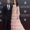 Dakota Johnson, Jamie Dornan - Première du film "Cinquante nuances plus sombres" à Madrid le 8 février 2017.