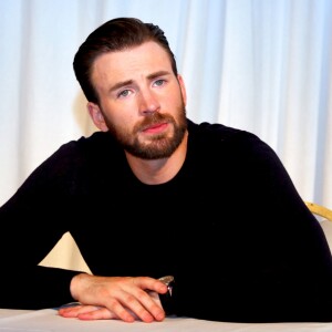 Chris Evans - Conférence de presse avec les acteurs du film "Captain America: Civil War" à West Hollywood le 10 avril 2016