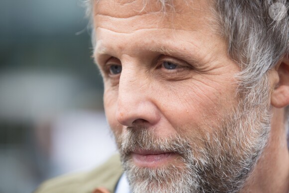 Stéphane Guillon - Rassemblement devant les locaux de iTélé à Boulogne Billancourt au neuvième jour de grève de la société des journalistes le 25 octobre 2016.