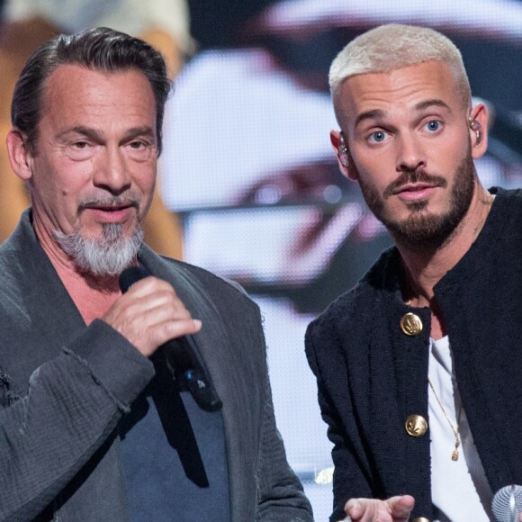 Exclusif - Florent Pagny, M. Pokora - Enregistrement de l'émission "Cette Soirée Là" au Zénith de Paris le 8 et 9 janvier 2017 © Cyril Moreau - Veeren Ramsamy / Bestimage
