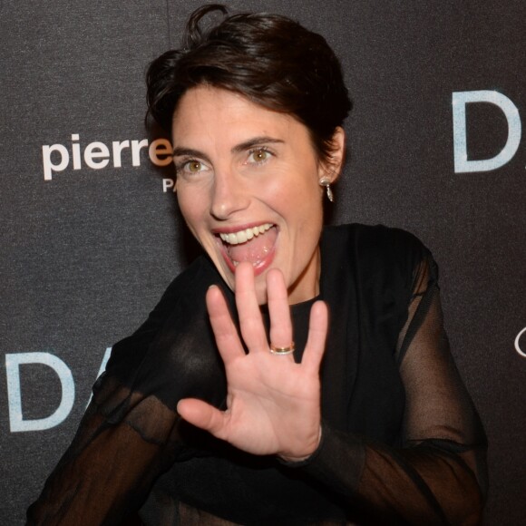 Alessandra Sublet - Avant-première du film "Dalida" à L'Olympia, Paris le 30 novembre 2016. © Rachid Bellak/Bestimage