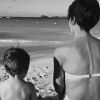 Alessandra Sublet et son fils Alphonse sur Instagram, février2016