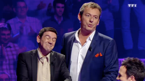 Christian et Jean-Luc Reichmann dans "Le Grand concours des animateurs" sur TF1. Le 10 février 2017