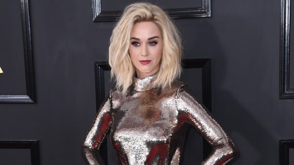 Katy Perry à la 59ème soirée annuelle des Grammy Awards au Staples Center à Los Angeles, le 12 février 2017