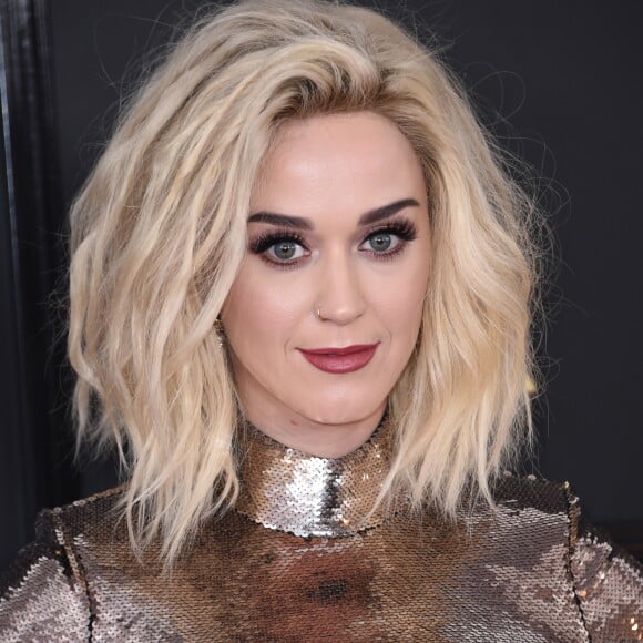 Katy Perry à la 59ème soirée annuelle des Grammy Awards au Staples Center à Los Angeles, le 12 février 2017