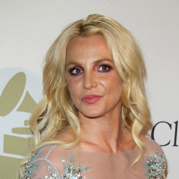 Britney Spears au gala Pre-Grammy à l'hôtel The Beverly Hilton à Beverly Hills, le 11 février 2017