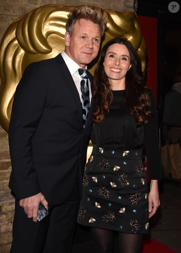 Gordon Ramsay et sa femme Tana Ramsay - Gordon Ramsay à la soirée BAFTA (British Academy Children's Awards) à Roundhouse à Londres, le 20 novembre 2016.