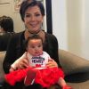Rob Kardashian passe la St-Valentin avec sa mère Kris Jenner et sa fille Dream. Photo publiée sur Instagram le 14 février 2017