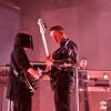Romy Madley Croft et Oliver Sim du groupe The XX en concert au Zénith de Paris, France, le 14 février 2017. © Lise Tuillier