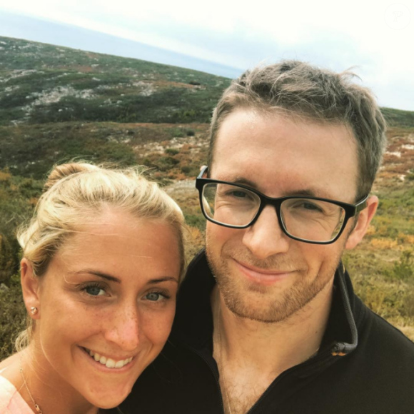 Jason Kenny et sa femme Laura (Trott) ont annoncé le 14 février 2017 qu'ils attendent leur premier enfant. Photo Instagram automne 2016, une semaine après leur mariage.